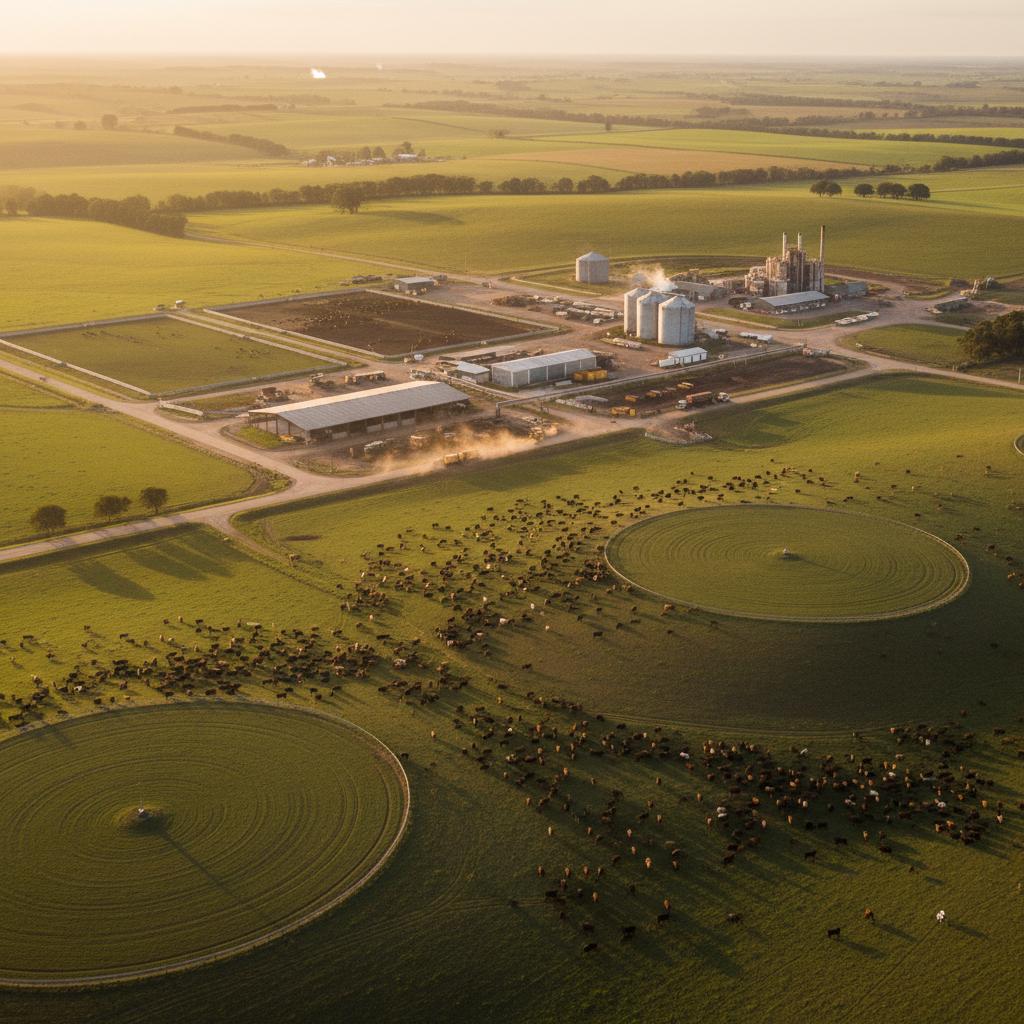 Élevage bovin intensif, principale source de méthane agricole et facteur du réchauffement climatique