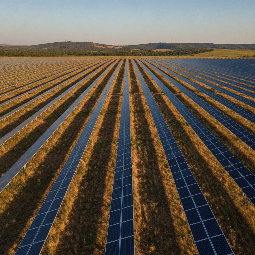 centrale solaire photovoltaïque énergie renouvelable