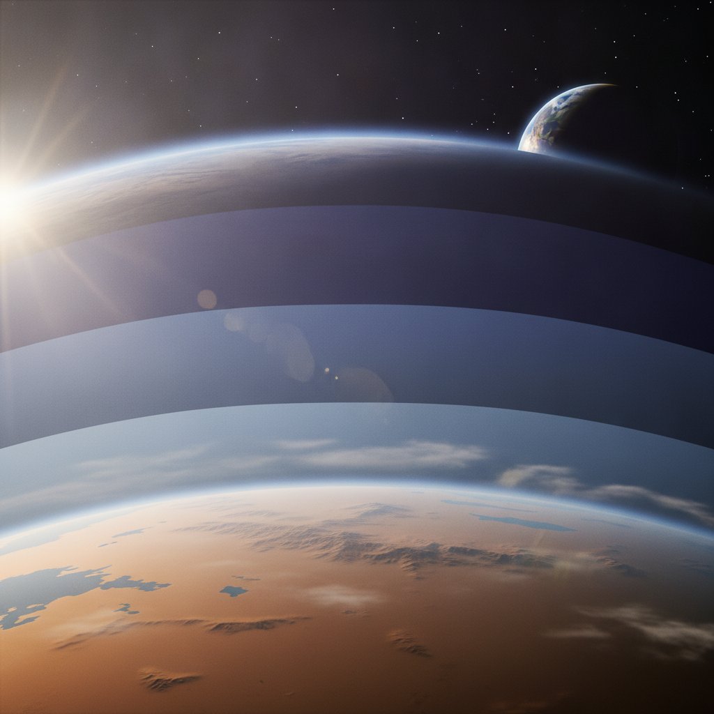couches de l'atmosphère et stratosphère