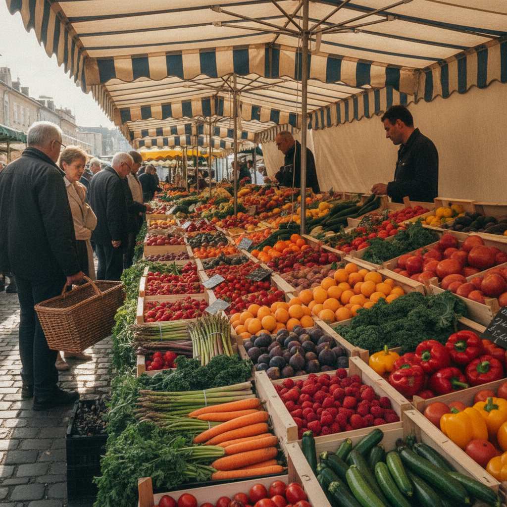 Une alimentation locale et de saison réduit l'empreinte carbone alimentaire
