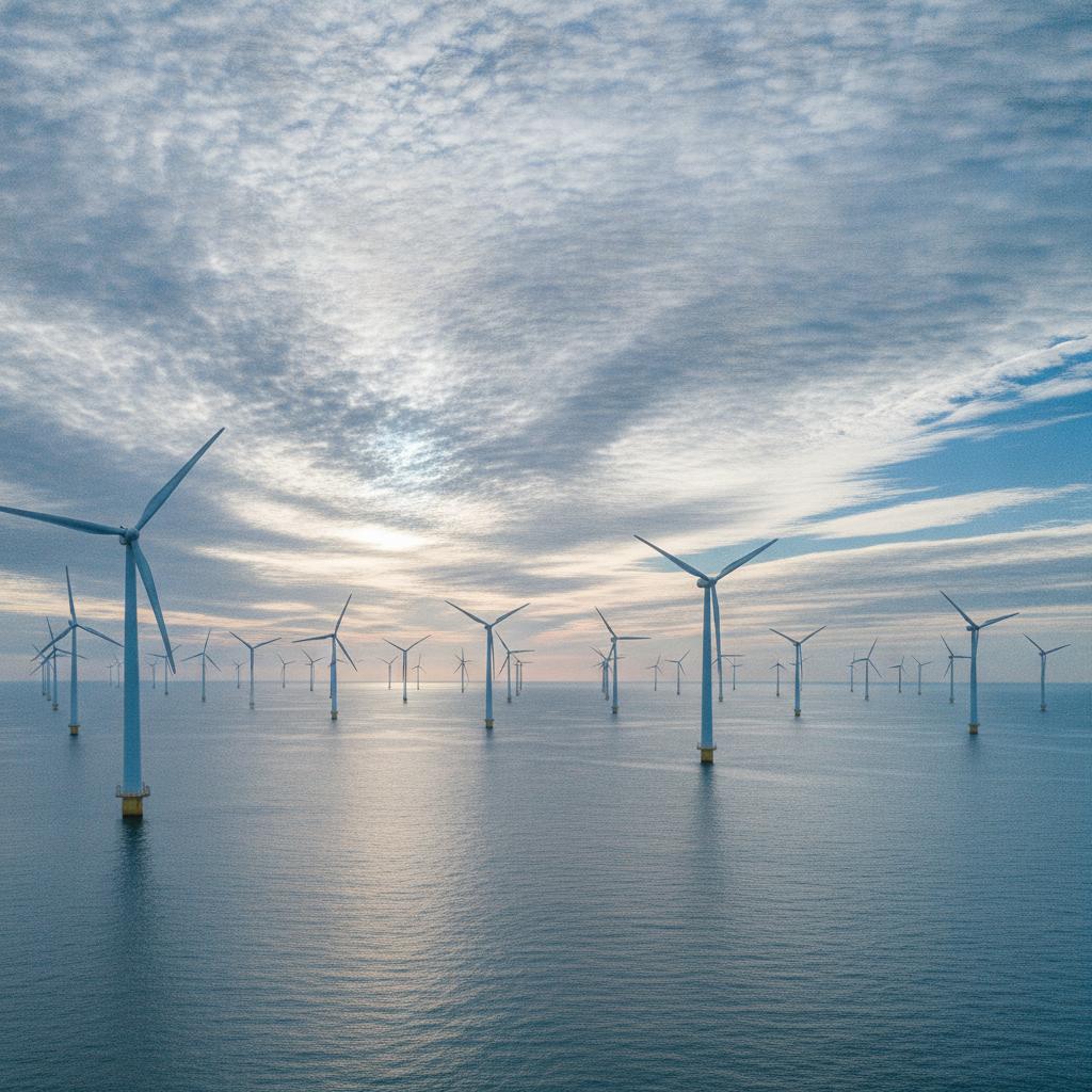 Parc eolien offshore energies renouvelables total energie renouvelable
