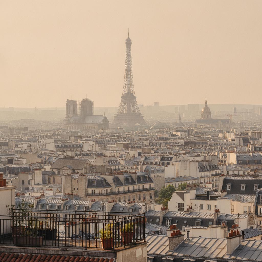 qualite de l air paris smog matinal