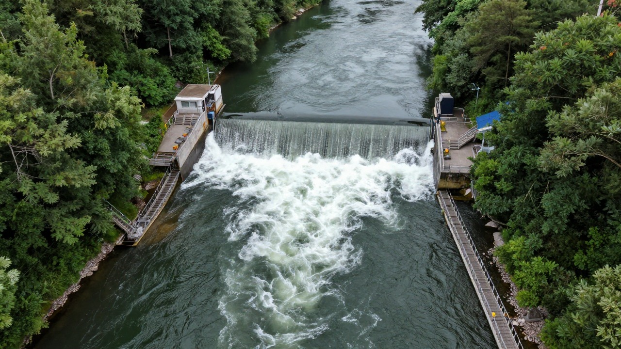 Énergie hydraulique : schéma, fonctionnement et types de centrales